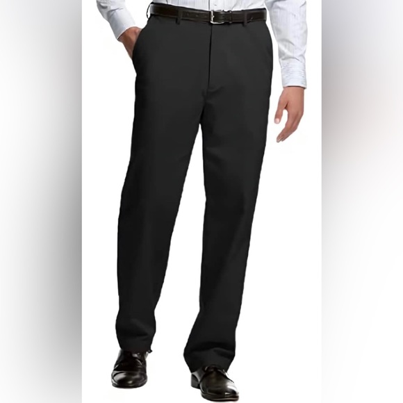 Haggar Pants Haggar H26 Mens Performance 4 Way Stretch Classic Fit
